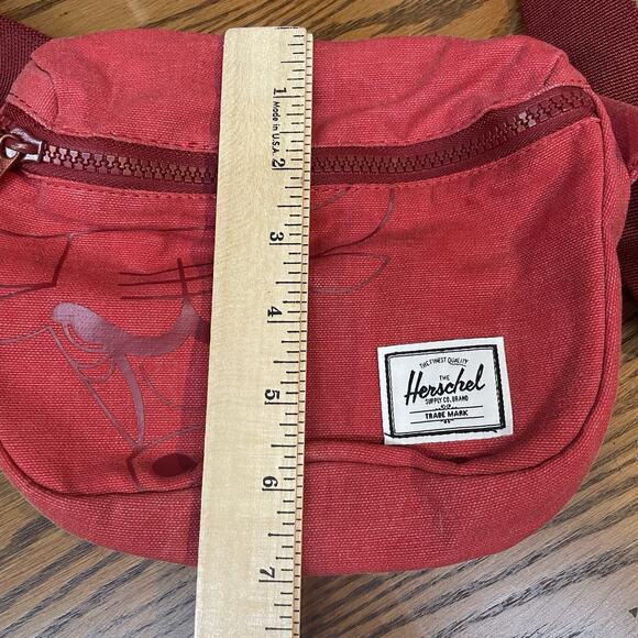 Herschel Belt Bag Chicago Bulls NBA Red Fanny Pack Clip Adjustable Basketball - Picture 14 of 15